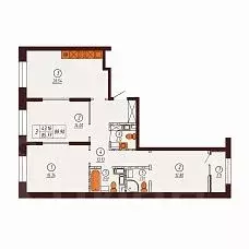 3-к кв. Оренбургская область, Оренбург Северный жилрайон, Фамильные ... - Фото 1