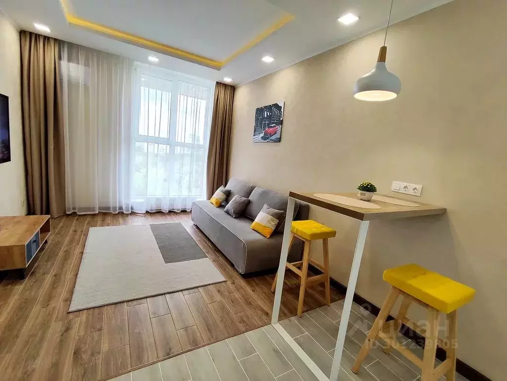 1-к кв. Белгородская область, Белгород ул. Попова, 37Г (35.0 м) - Фото 0