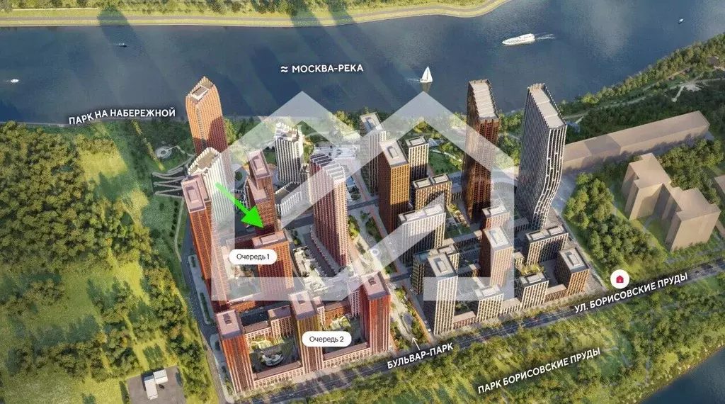 Торговая площадь в Москва ул. Борисовские Пруды, 3К2 (43 м) - Фото 2