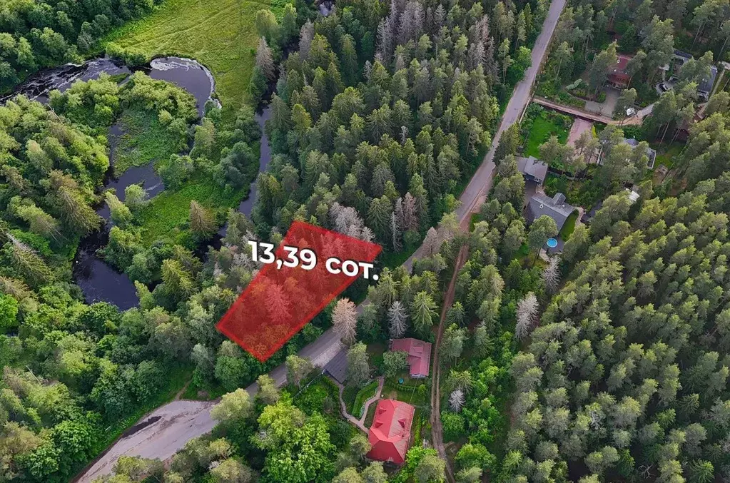 Участок в Ленинградская область, Выборгский район, Рощино пгт ул. ... - Фото 1