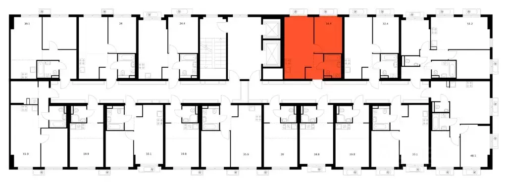 1-к кв. Московская область, Ленинский городской округ, Боброво пгт ... - Фото 2