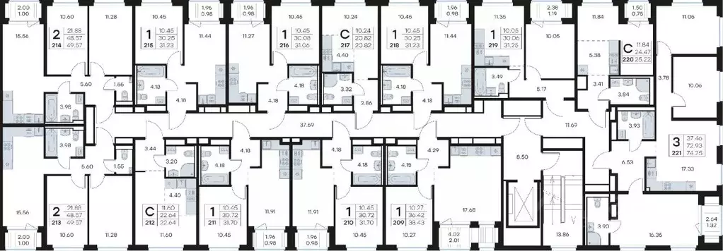 1-к кв. Ленинградская область, Ломоносовский район, Аннинское ... - Фото 2