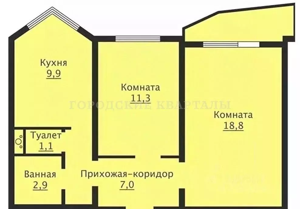 2-к кв. Московская область, Красногорск городской округ, Путилково пгт ... - Фото 1