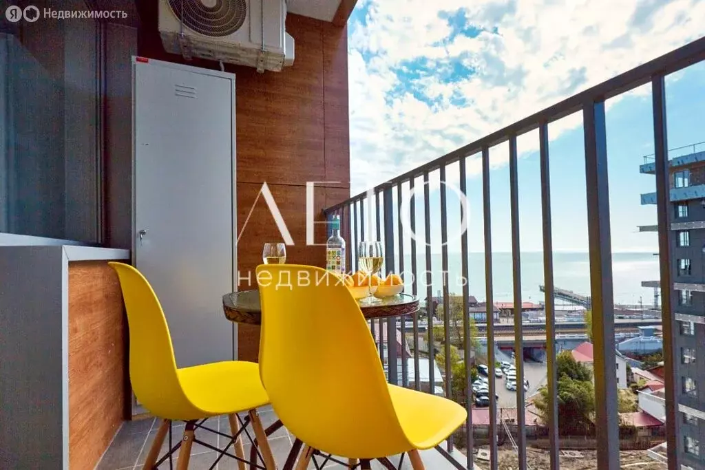 Квартира-студия: Дагомыс, Старошоссейная улица, 5к4 (25 м) - Фото 2