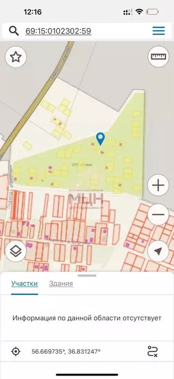 Участок в Тверская область, Конаковский муниципальный округ, Нива СНТ  ... - Фото 0