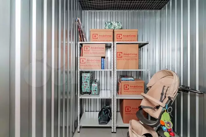 Теплый склад для хранения вещей на 1 этаже 4 м - Фото 0