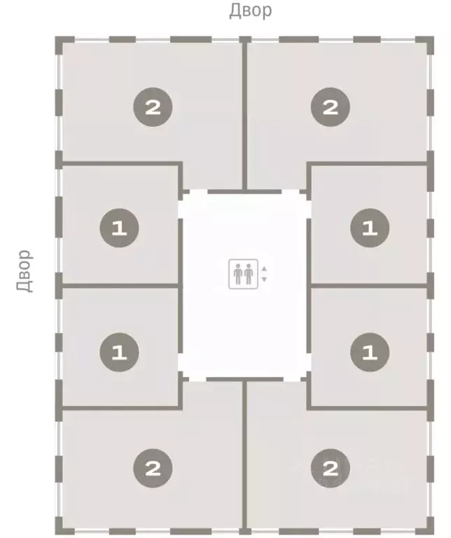 1-к кв. Свердловская область, Екатеринбург ул. Гастелло, 14 (42.5 м) - Фото 2