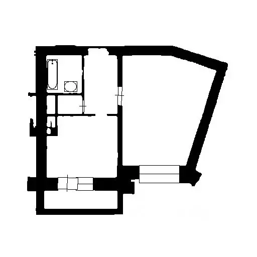1-к кв. Санкт-Петербург ул. Брянцева, 13к1 (39.0 м) - Фото 2