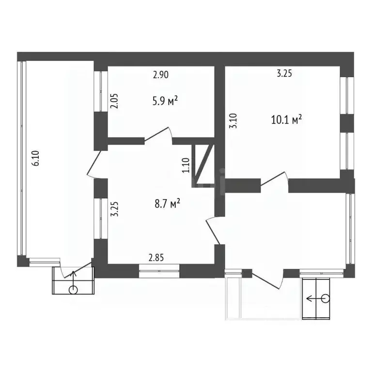 Дом в Краснодарский край, Геленджик городской округ, с. ... - Фото 2