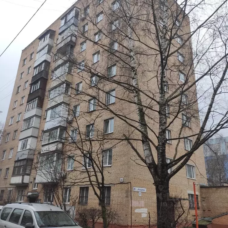 1-к кв. Московская область, Долгопрудный Молодежная ул., 20 (32.5 м) - Фото 1