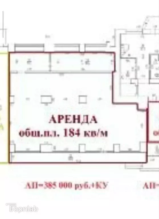 Торговая площадь в Санкт-Петербург Ленинский просп., 134 (184 м) - Фото 2