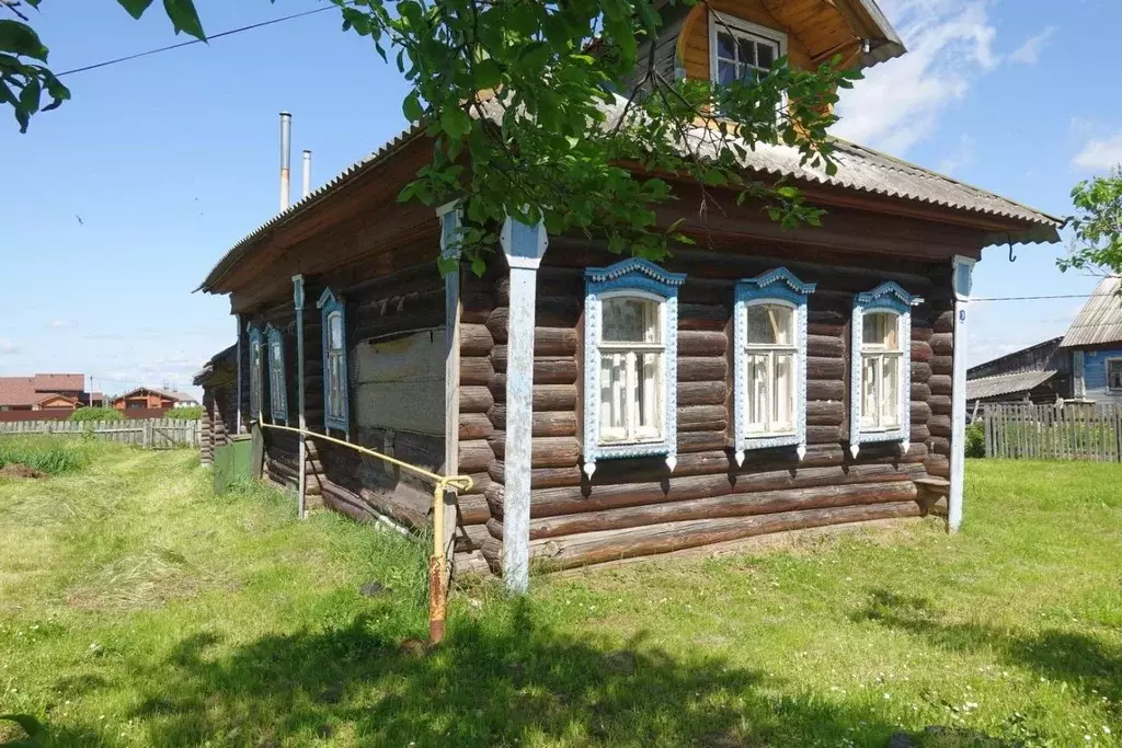 Дом в Ярославская область, Угличский район, Слободское с/пос, Деревня ... - Фото 1