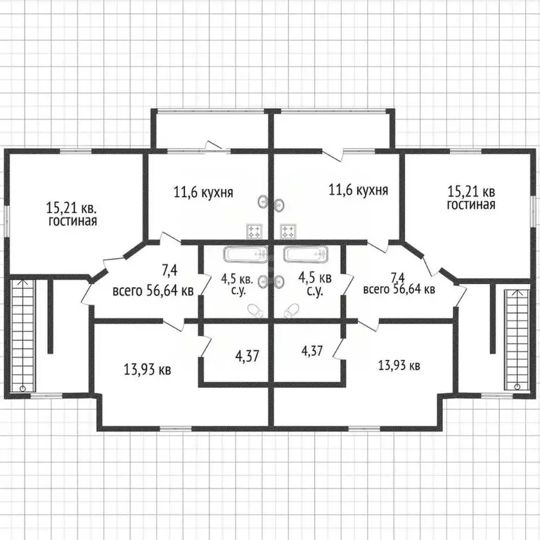 Офис в Белгородская область, Белгородский район, Дубовское с/пос, с. ... - Фото 2