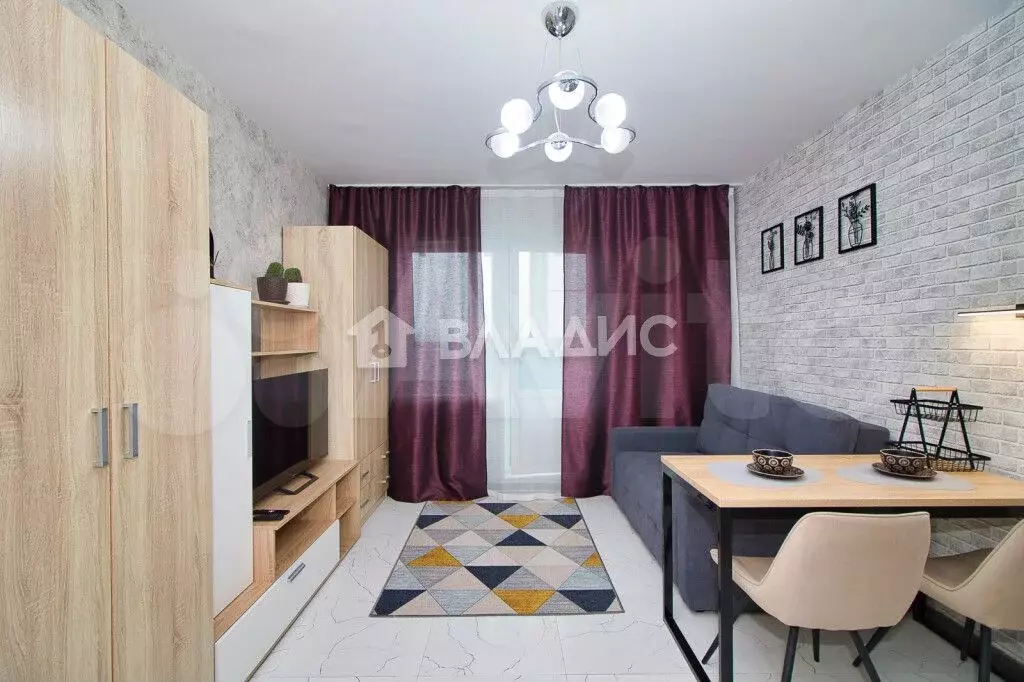 Квартира-студия, 21,8 м, 16/17 эт. - Фото 1