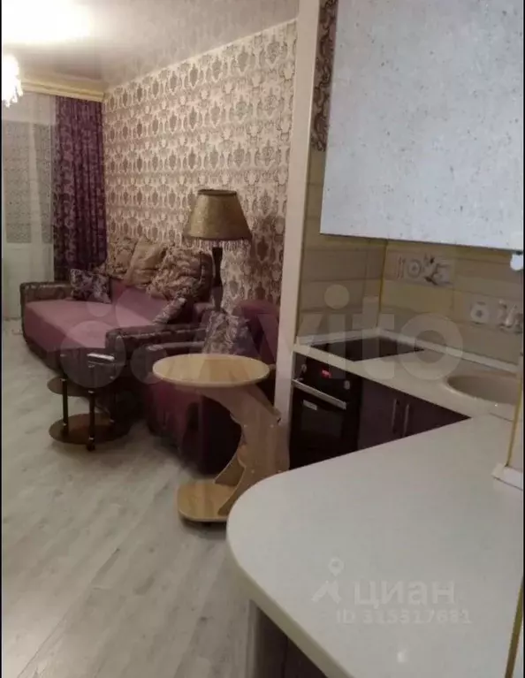 Квартира-студия, 29 м, 4/16 эт. - Фото 1