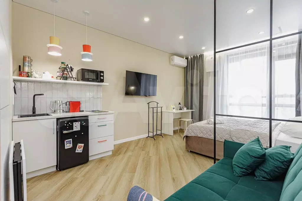 Квартира-студия, 32 м, 8/30 эт. - Фото 1