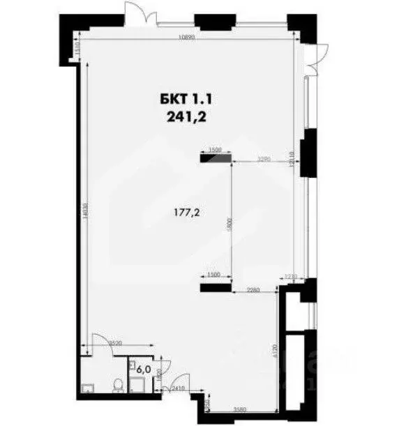 Торговая площадь в Москва Снежная ул., 20А (241 м) - Фото 2