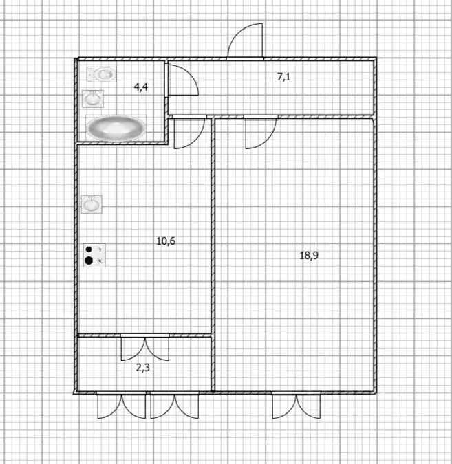 1-к кв. Башкортостан, Уфа ул. Ахметова, 355 (41.9 м) - Фото 2
