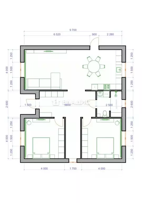 Дом в Владимирская область, Собинский муниципальный округ, с. Бабаево ... - Фото 2
