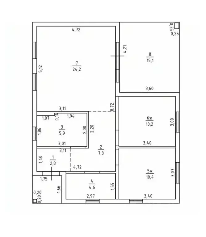 Дом в Калининградская область, Гурьевский муниципальный округ, пос. ... - Фото 2