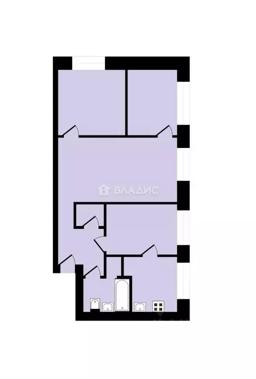 4-к кв. Владимирская область, Ковров ул. Строителей, 18 (61.6 м) - Фото 1