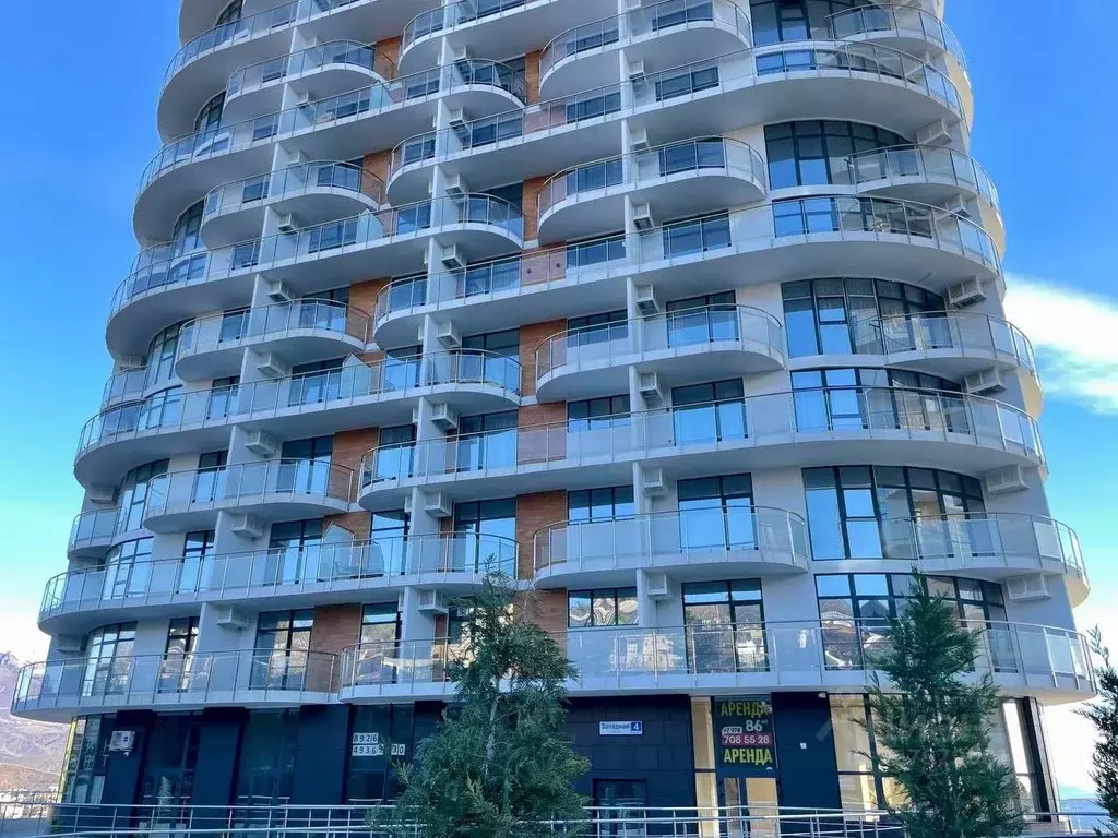 Студия Крым, Алушта ул. Западная, 4к3 (32.0 м) - Фото 2