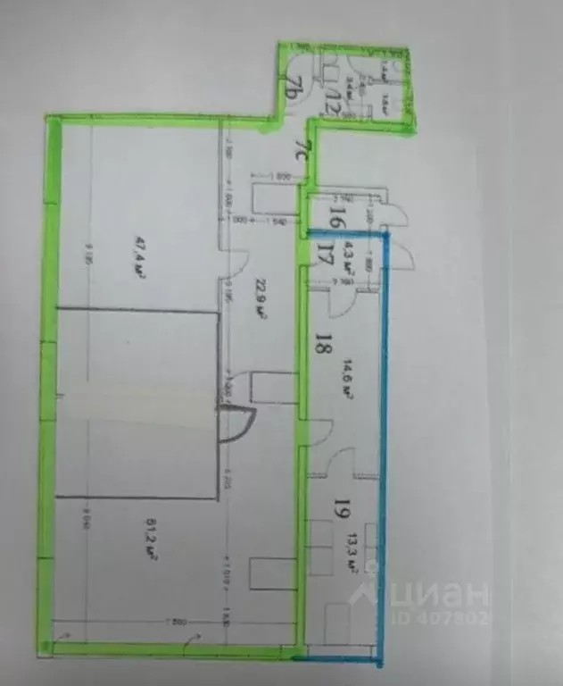 Офис в Москва Хорошевское ш., 12к1 (130 м) - Фото 1