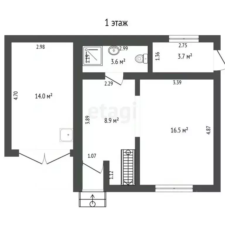 Дом в Краснодарский край, Новороссийск Октябрьская ул. (89 м) - Фото 2