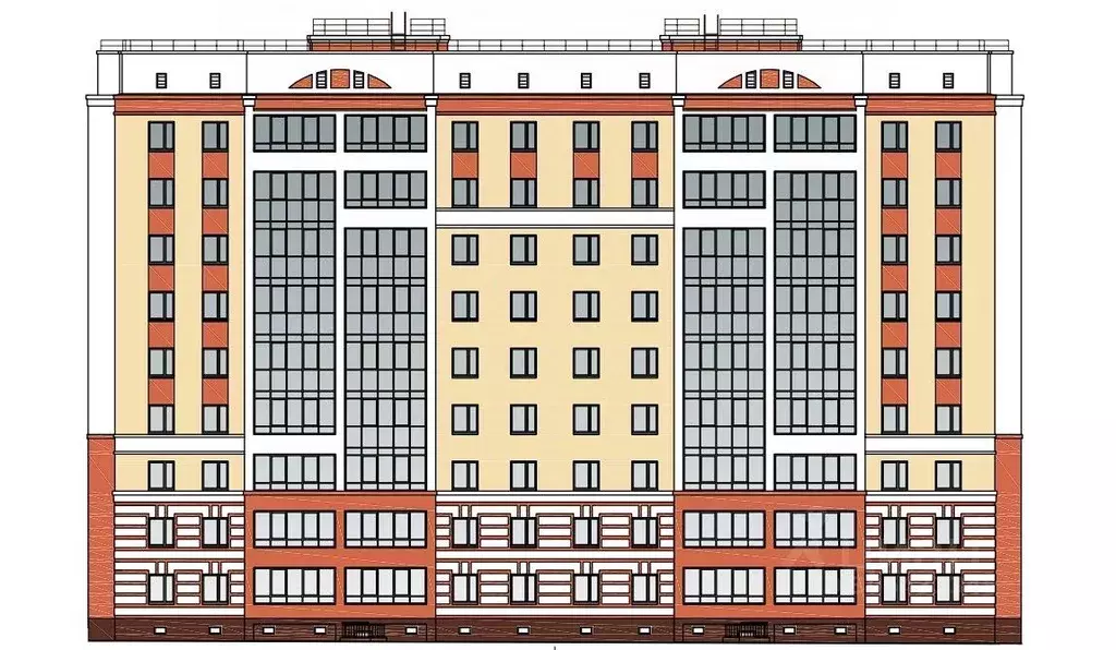 3-к кв. Омская область, Омск ул. А.Н. Кабанова, 2 (100.45 м) - Фото 0