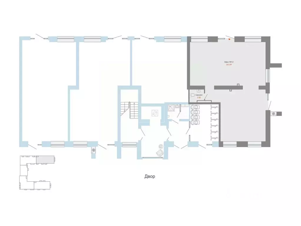 Помещение свободного назначения в Ульяновская область, Ульяновск ул. ... - Фото 2