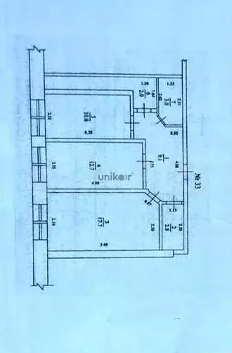 2-к. квартира, 57 м, 5/5 эт. - Фото 0