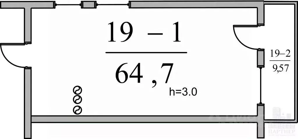 3-к кв. Крым, Ялта ул. Радужная, 2 (64.7 м) - Фото 2