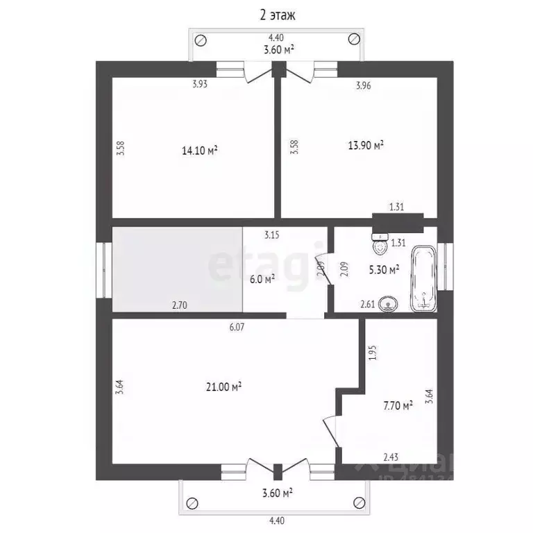Дом в Краснодарский край, Геленджик городской округ, с. Адербиевка  ... - Фото 2