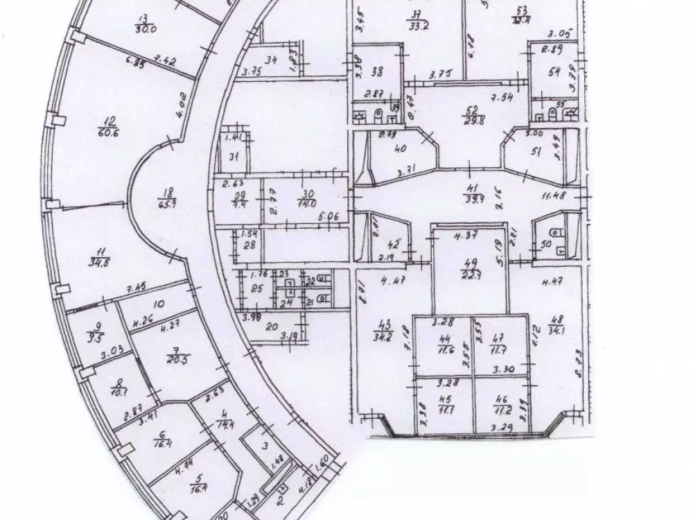 Офис в Москва наб. Тараса Шевченко, 23А (780 м) - Фото 2