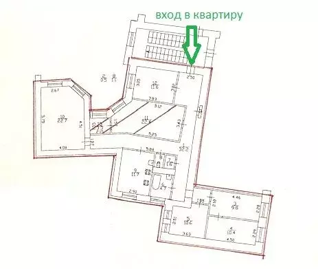 Комната Санкт-Петербург просп. Обуховской обороны, 33 (25.7 м) - Фото 2