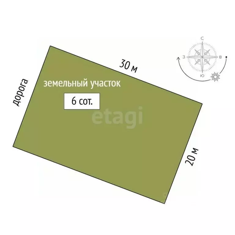 Участок в Крым, Ленинский район, Семисотское с/пос, с. Каменское ул. ... - Фото 1