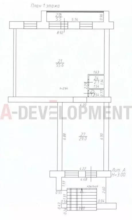 Торговая площадь в Татарстан, Казань ул. Кулахметова, 17к4 (93 м) - Фото 2