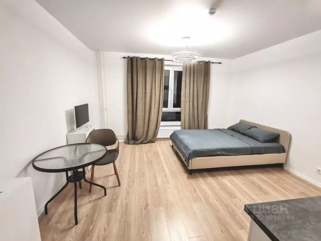 Студия Москва ул. Большое Понизовье, 8 (28.0 м) - Фото 1