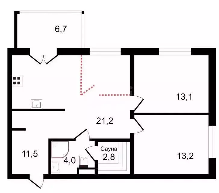 3-комнатная квартира: Всеволожск, улица Рябиновая Роща, 4к4 (65.8 м) - Фото 1