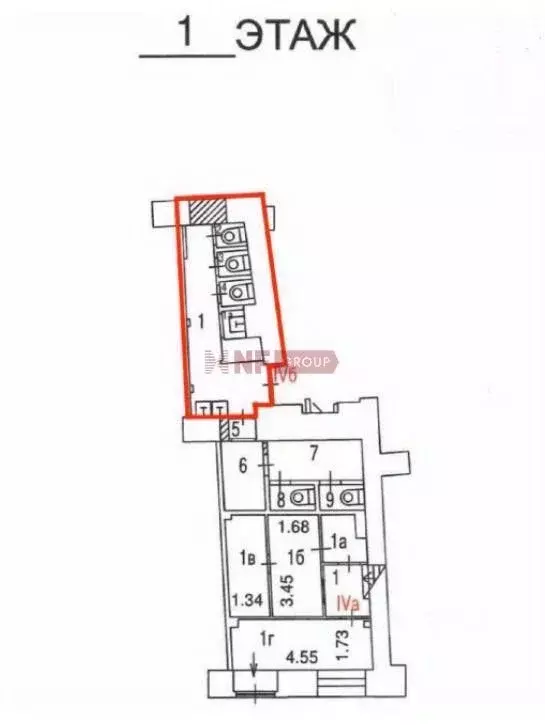 Торговая площадь в Москва ул. Рождественка, 5/7С2 (370 м) - Фото 1