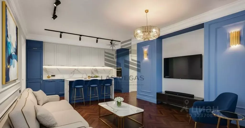 3-к кв. Санкт-Петербург ул. Парфеновская, 6к2 (110.0 м) - Фото 1