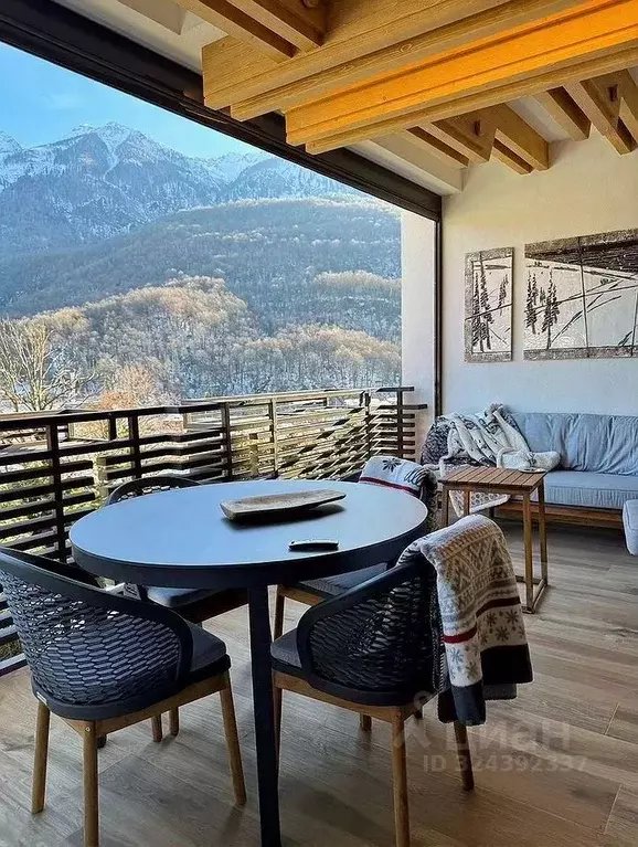 2-к кв. Краснодарский край, Сочи Красная Поляна пгт, ул. Защитников ... - Фото 1