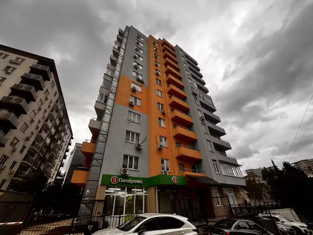 2-к кв. Краснодарский край, Сочи Мамайка мкр, ул. Волжская, 34/4 (38.0 ... - Фото 2
