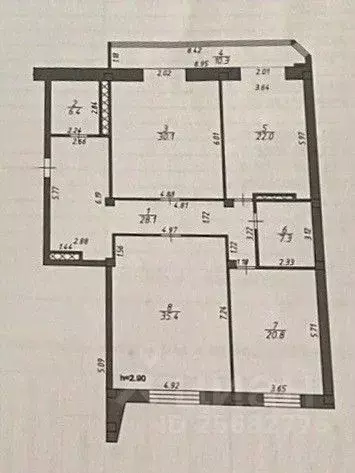 3-к кв. Ставропольский край, Ставрополь ул. Мира, 331 (160.0 м) - Фото 2