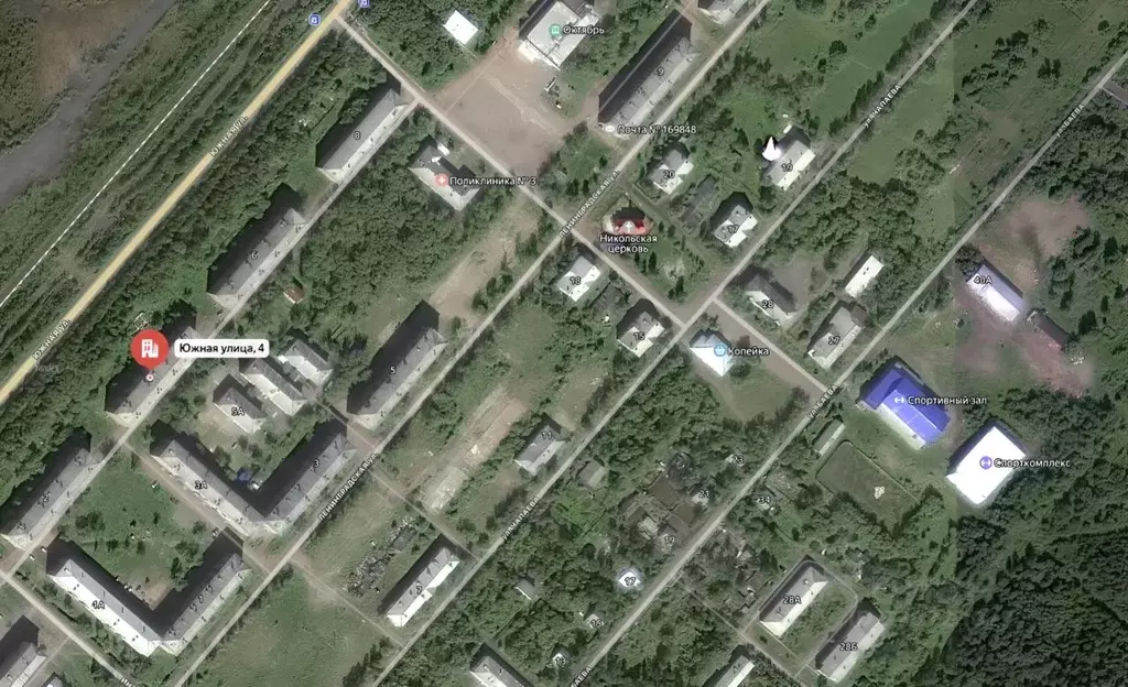 1-к кв. Коми, Инта Южная ул., 4 (30.4 м) - Фото 1