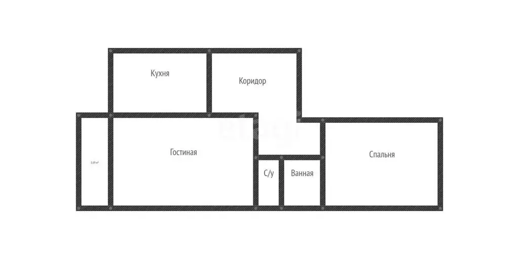 2-комнатная квартира: Краснодар, Российская улица, 446/5 (51.3 м) - Фото 0