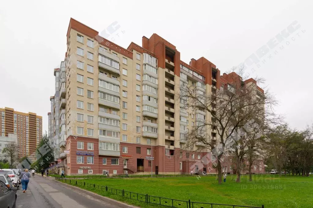 1-к кв. санкт-петербург пулковская ул, 2к1 (49.0 м) - Фото 0