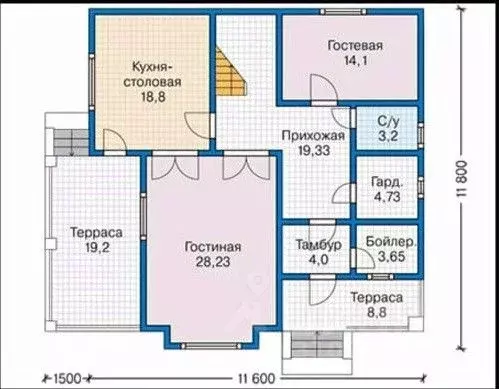 Дом в Северная Осетия, Владикавказ Горянка садовое товарищество, 5-я ... - Фото 1