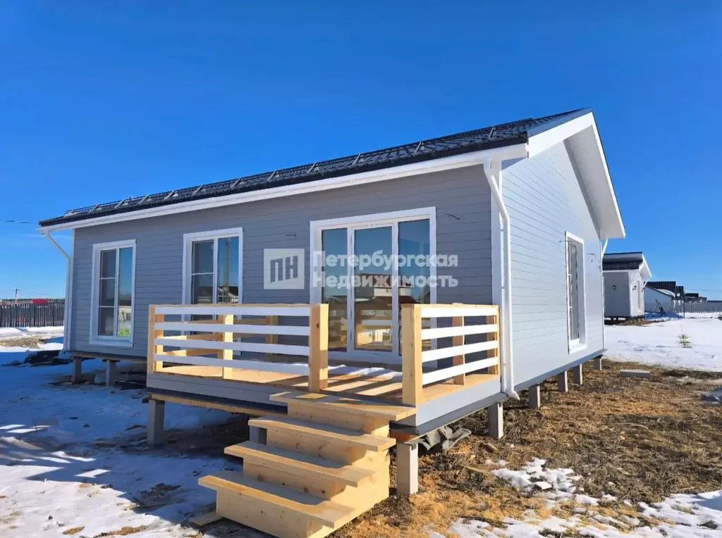 Дом в Ленинградская область, Ломоносовский район, Лопухинское с/пос, ... - Фото 1