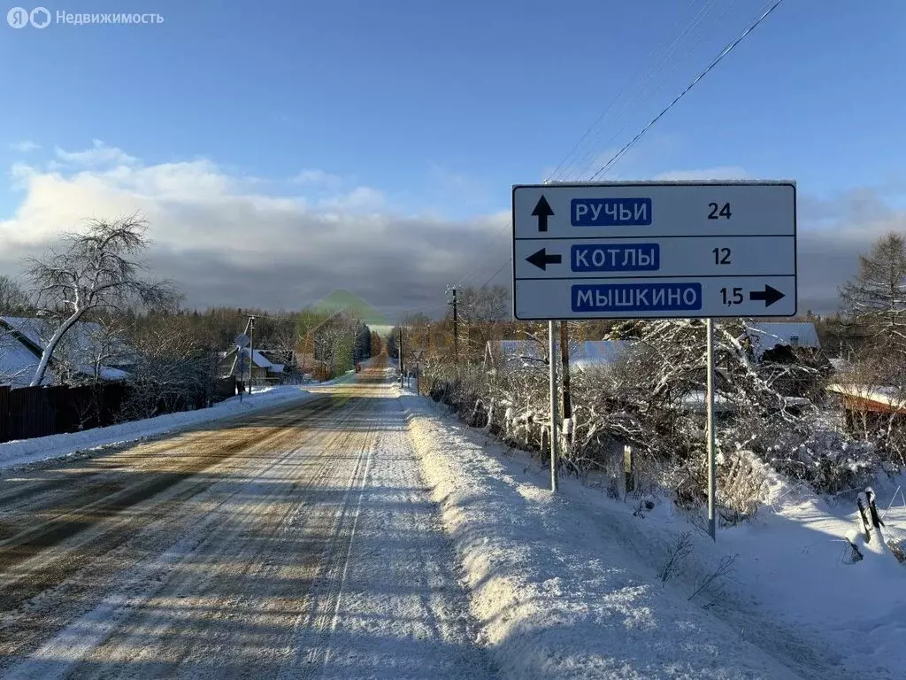 Участок в Нежновское сельское поселение, деревня Мышкино (20 м) - Фото 1